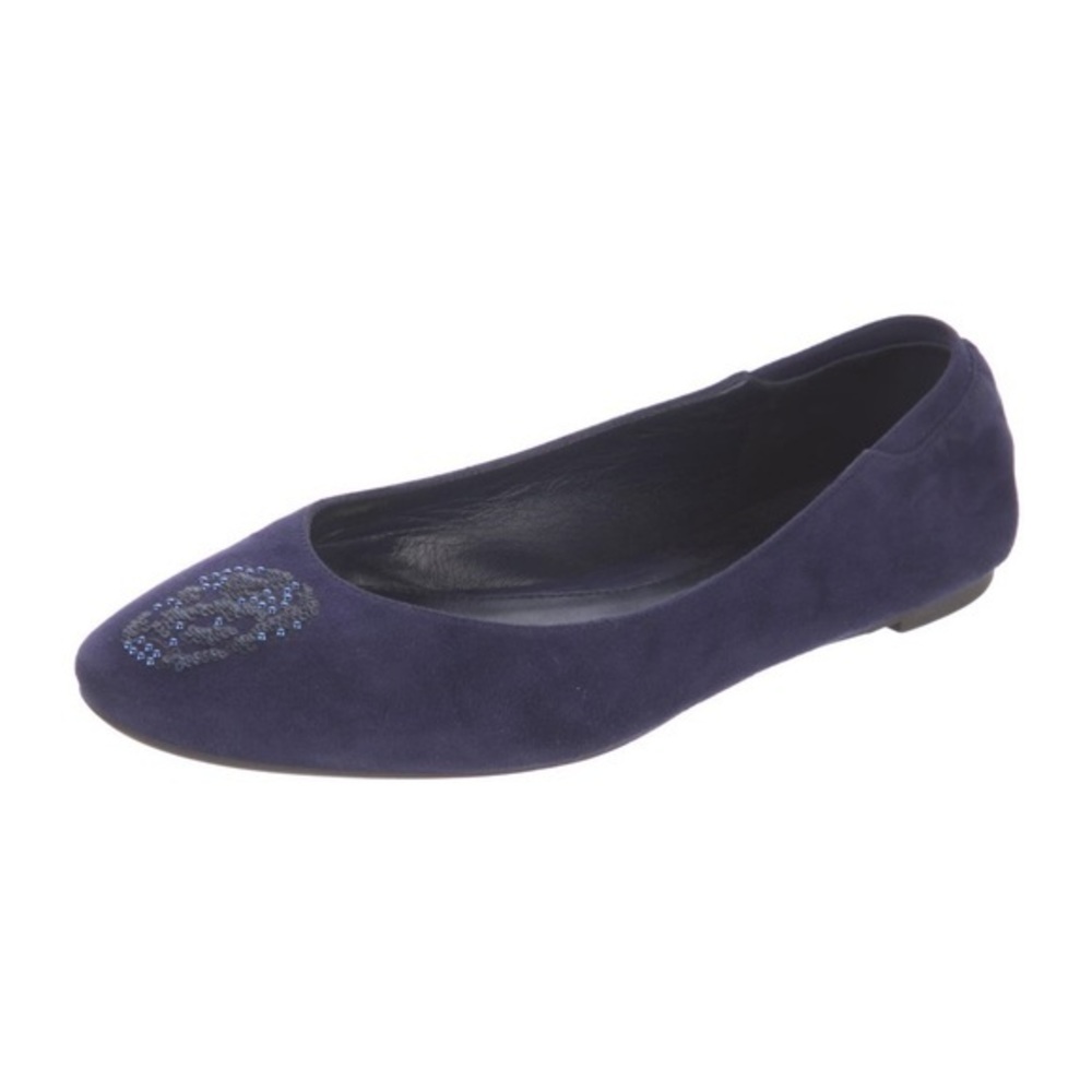 ALEXANDER MCQUEENSuede Studded Accents Flats 9.5